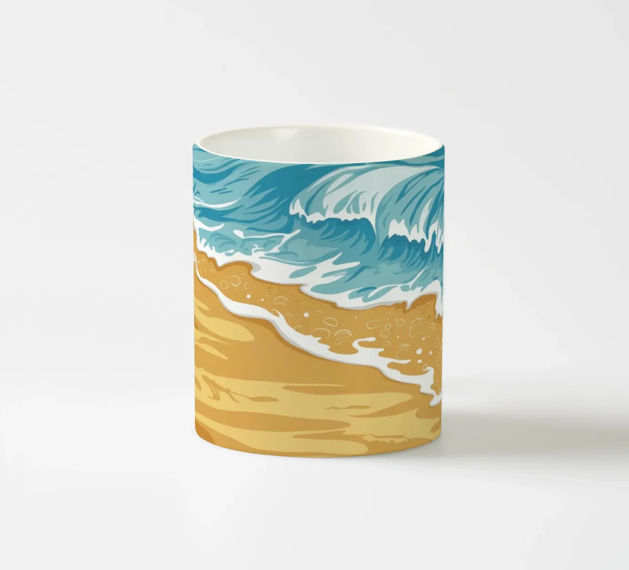 Golden Shore Serenity tazza in ceramica da Giant Foxs