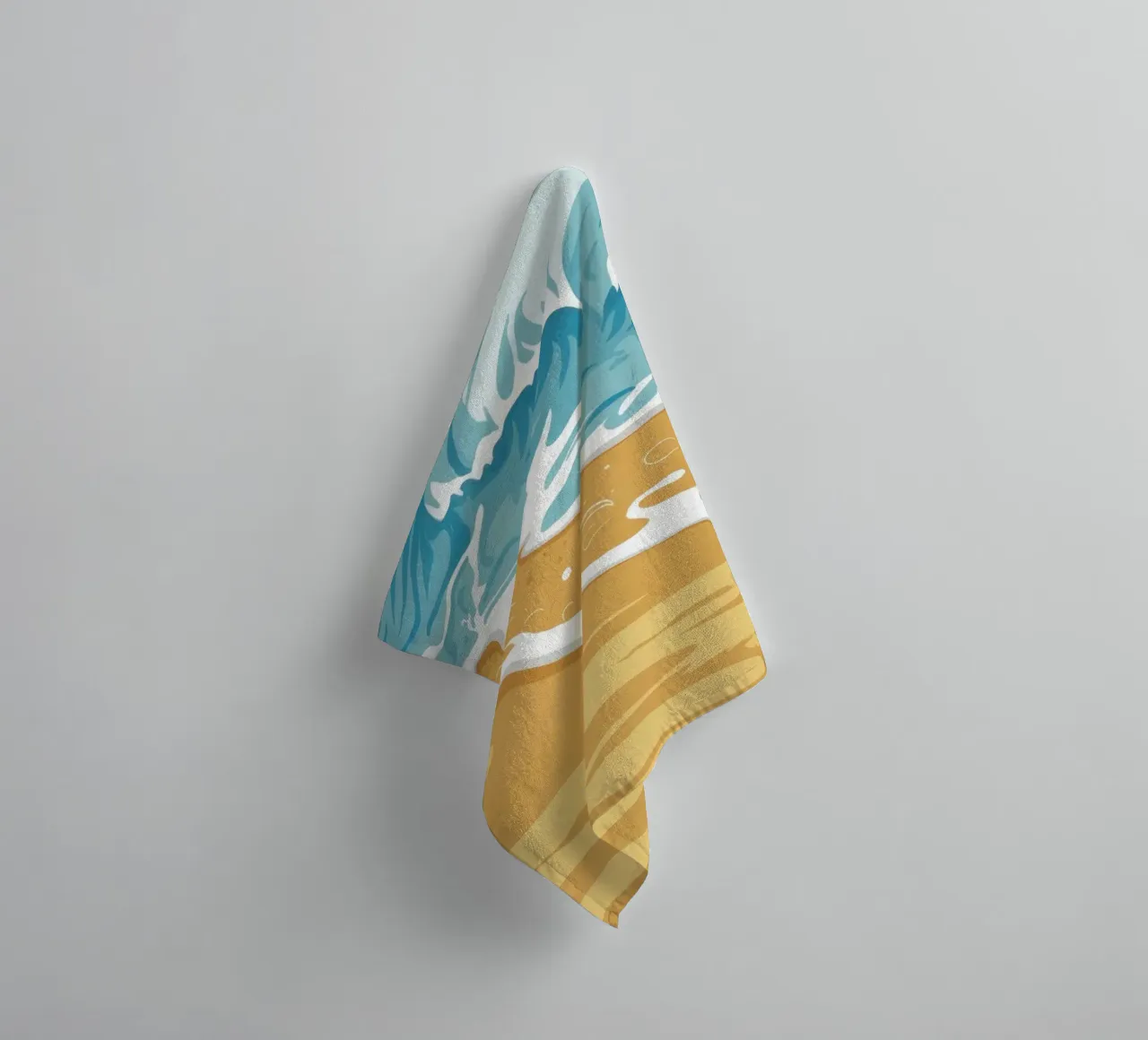 Golden Shore Serenity asciugamano da bagno da Giant Foxs
