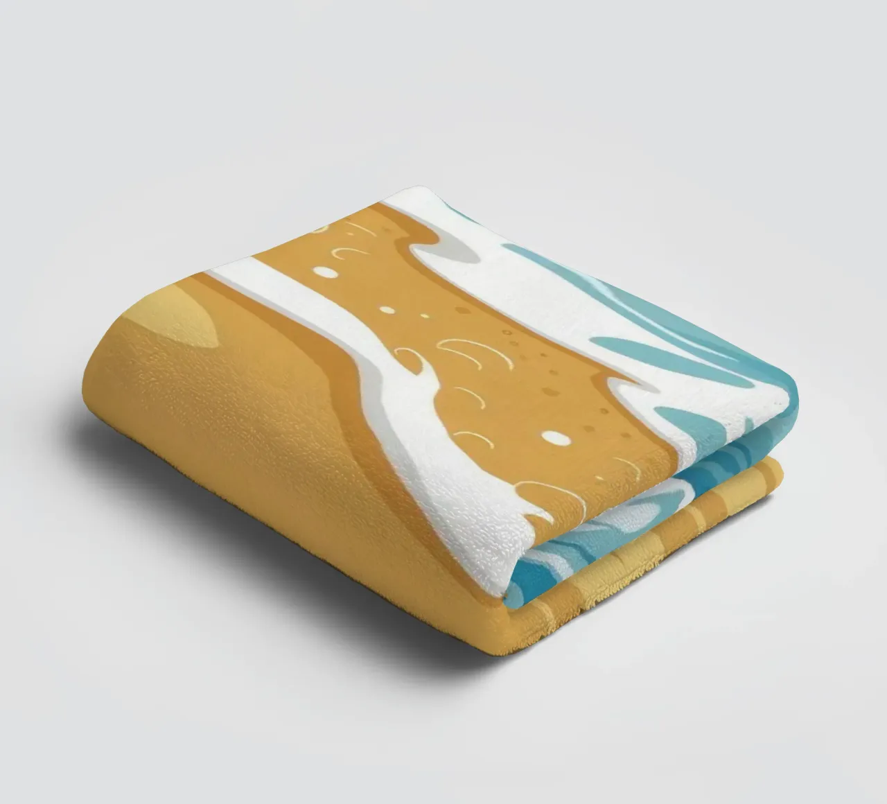 Golden Shore Serenity asciugamano da bagno da Giant Foxs