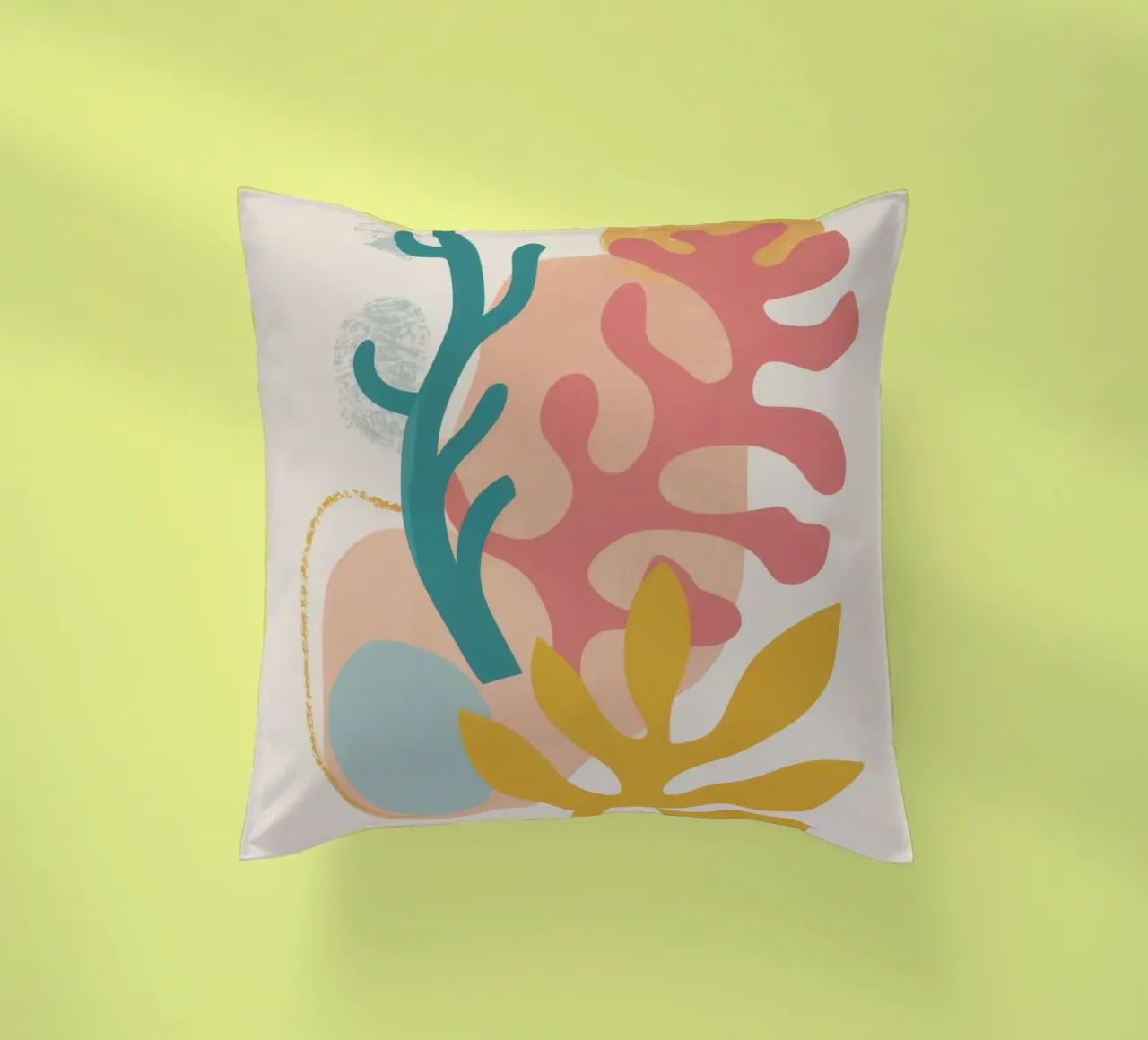 Maraoui Coral Calm cuscino da Dream Gesso