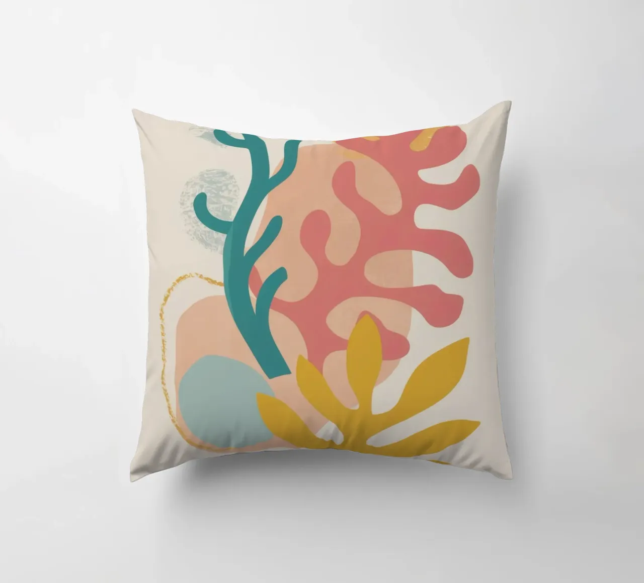 Maraoui Coral Calm cuscino da Dream Gesso