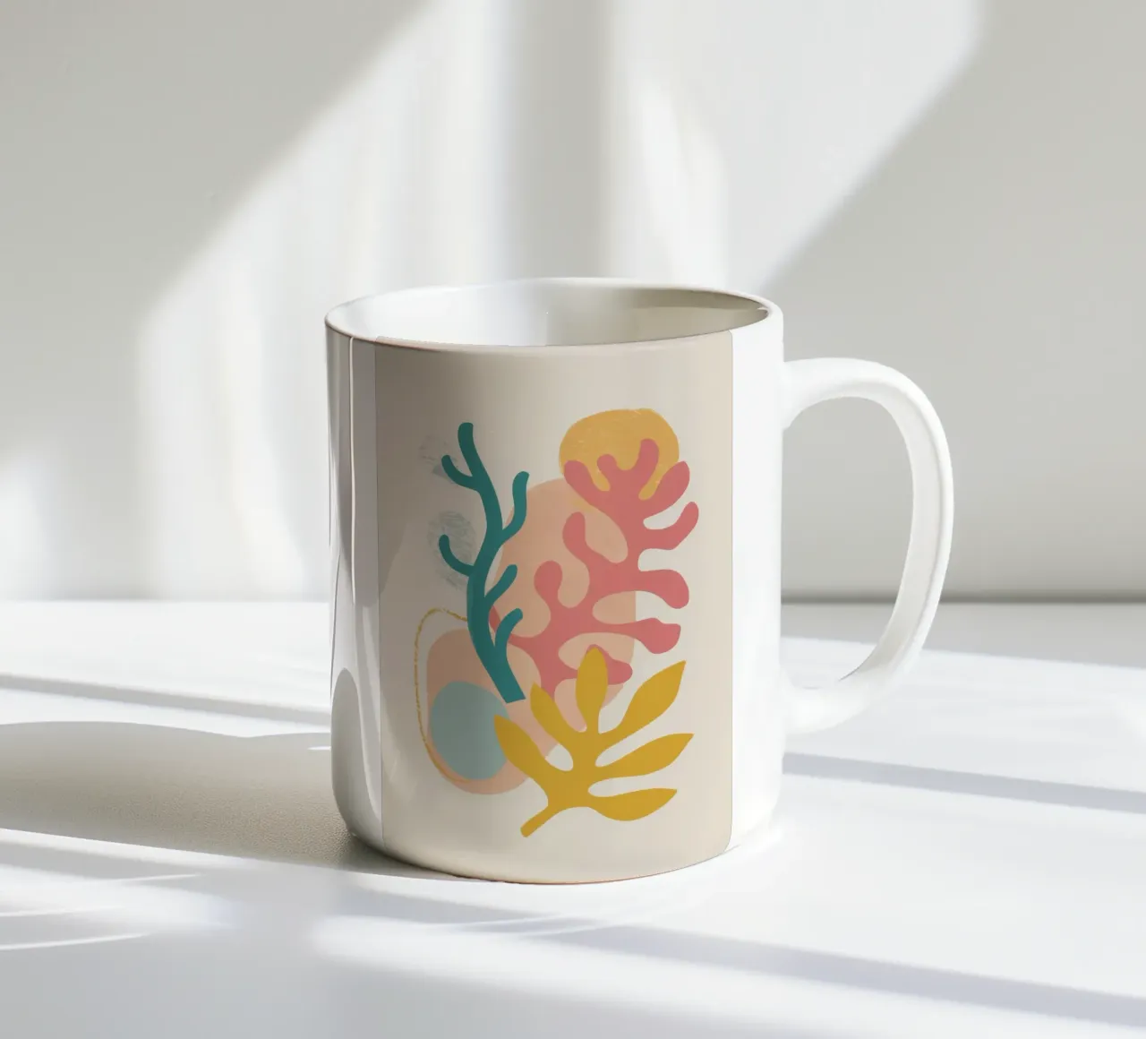 Maraoui Coral Calm tazza in ceramica da Dream Gesso