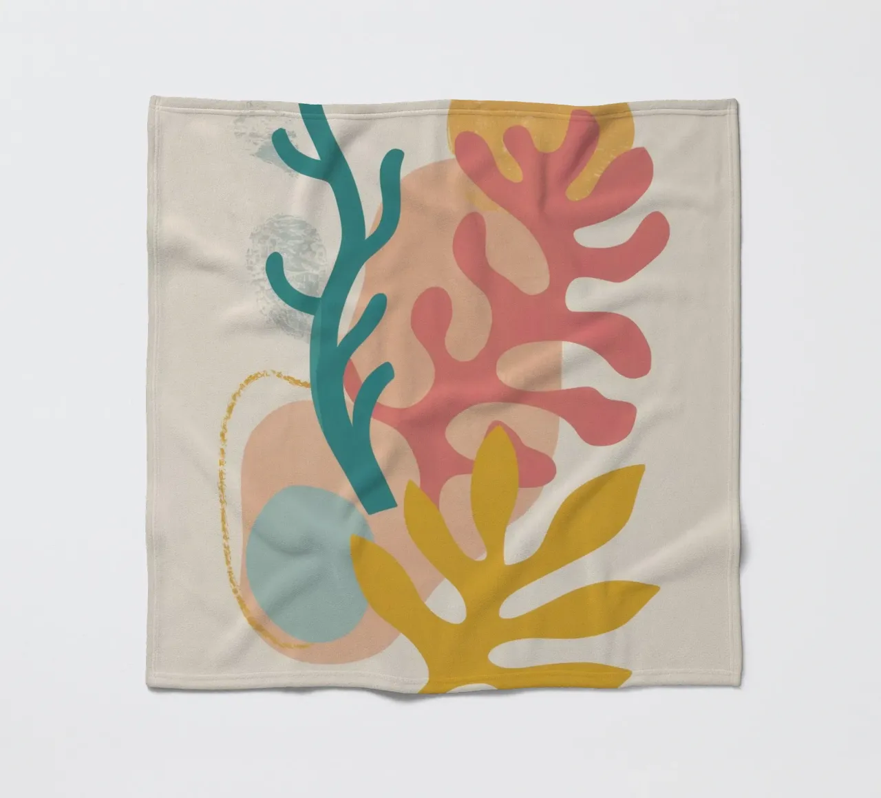 Maraoui Coral Calm coperta in pile da Dream Gesso