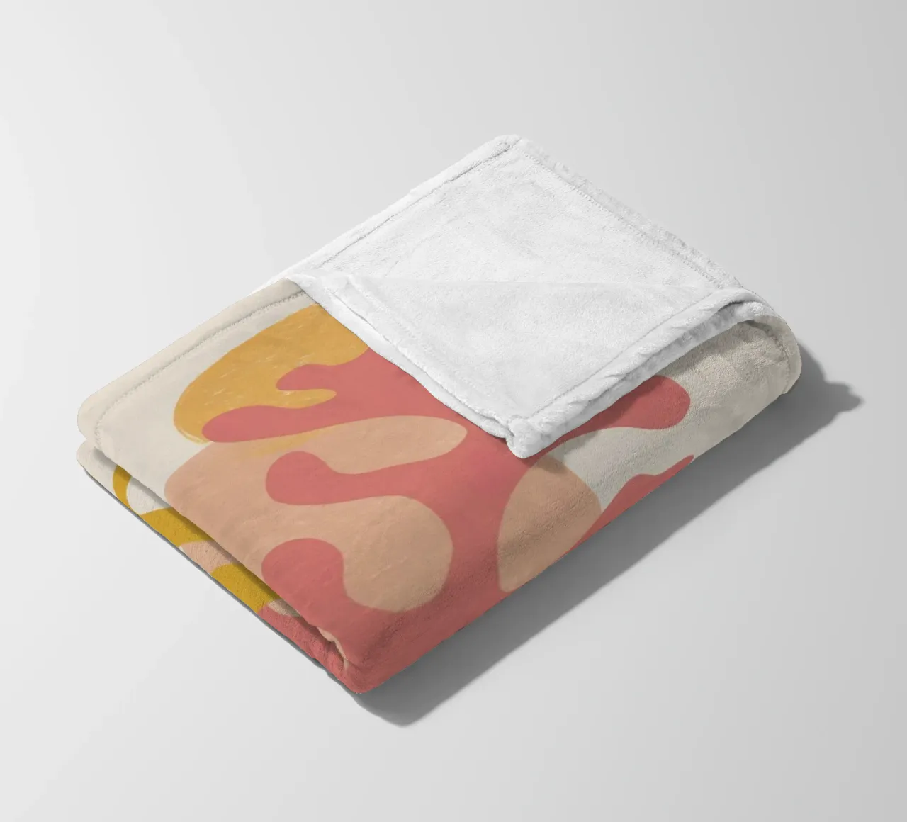 Maraoui Coral Calm coperta in pile da Dream Gesso