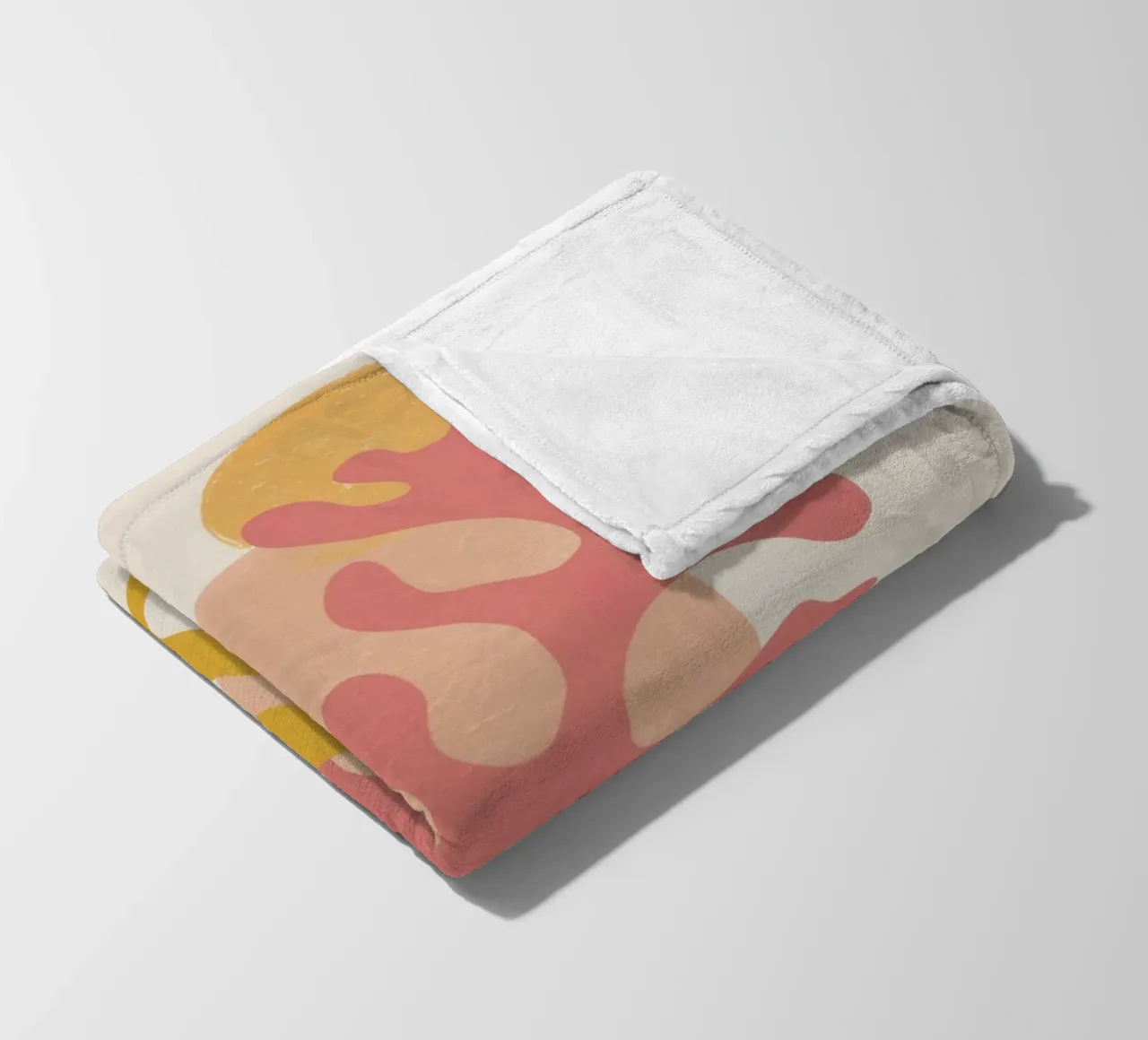 Maraoui Coral Calm coperta in pile da Dream Gesso