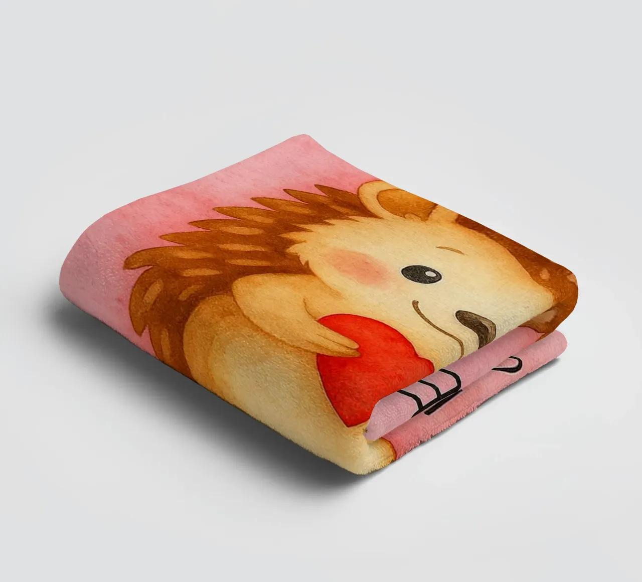 Grappig Hedgehod je snapt me badhanddoek van Mirage