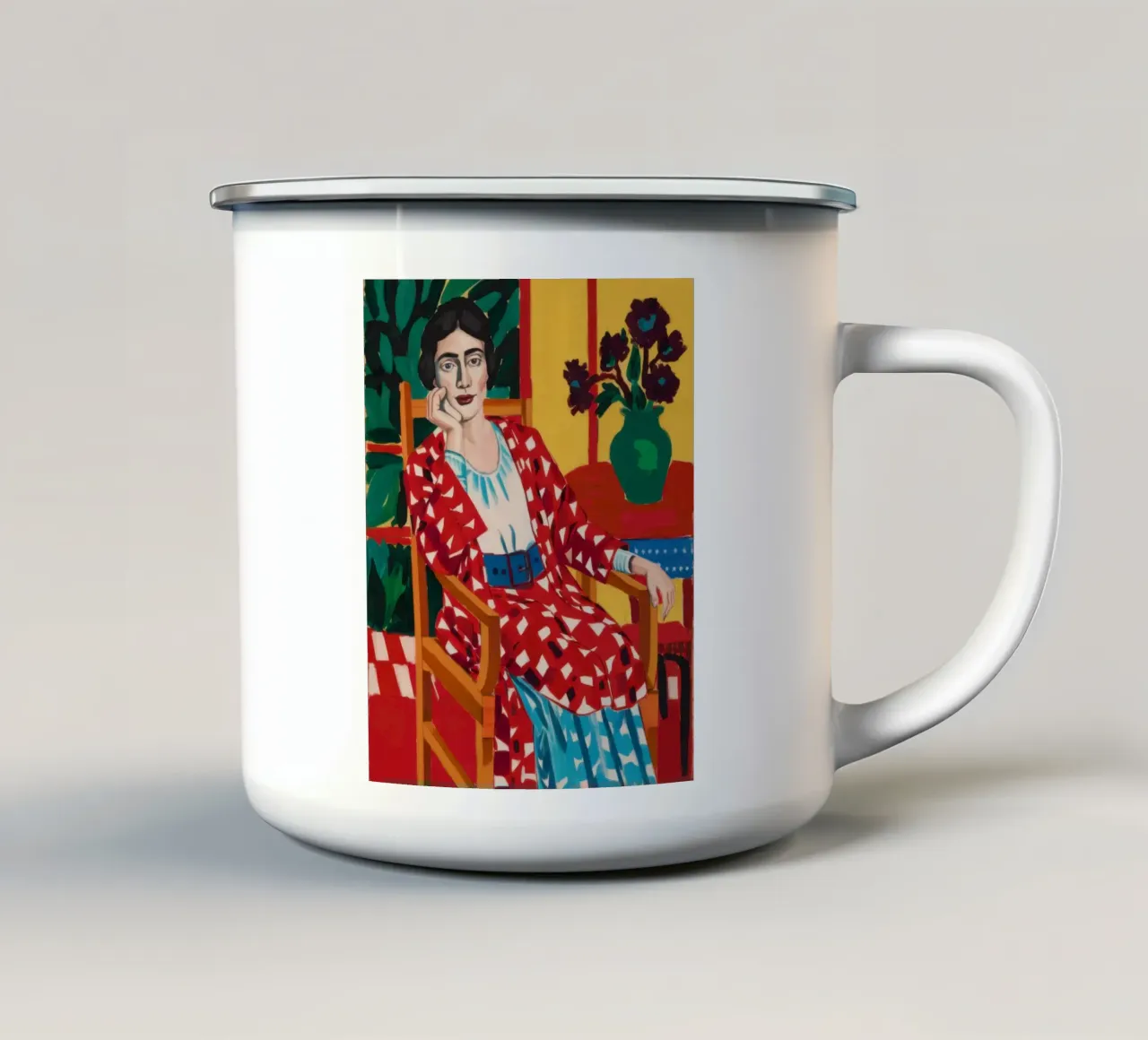 Artista iconico Soul tazza in smalto da Mythy Brush