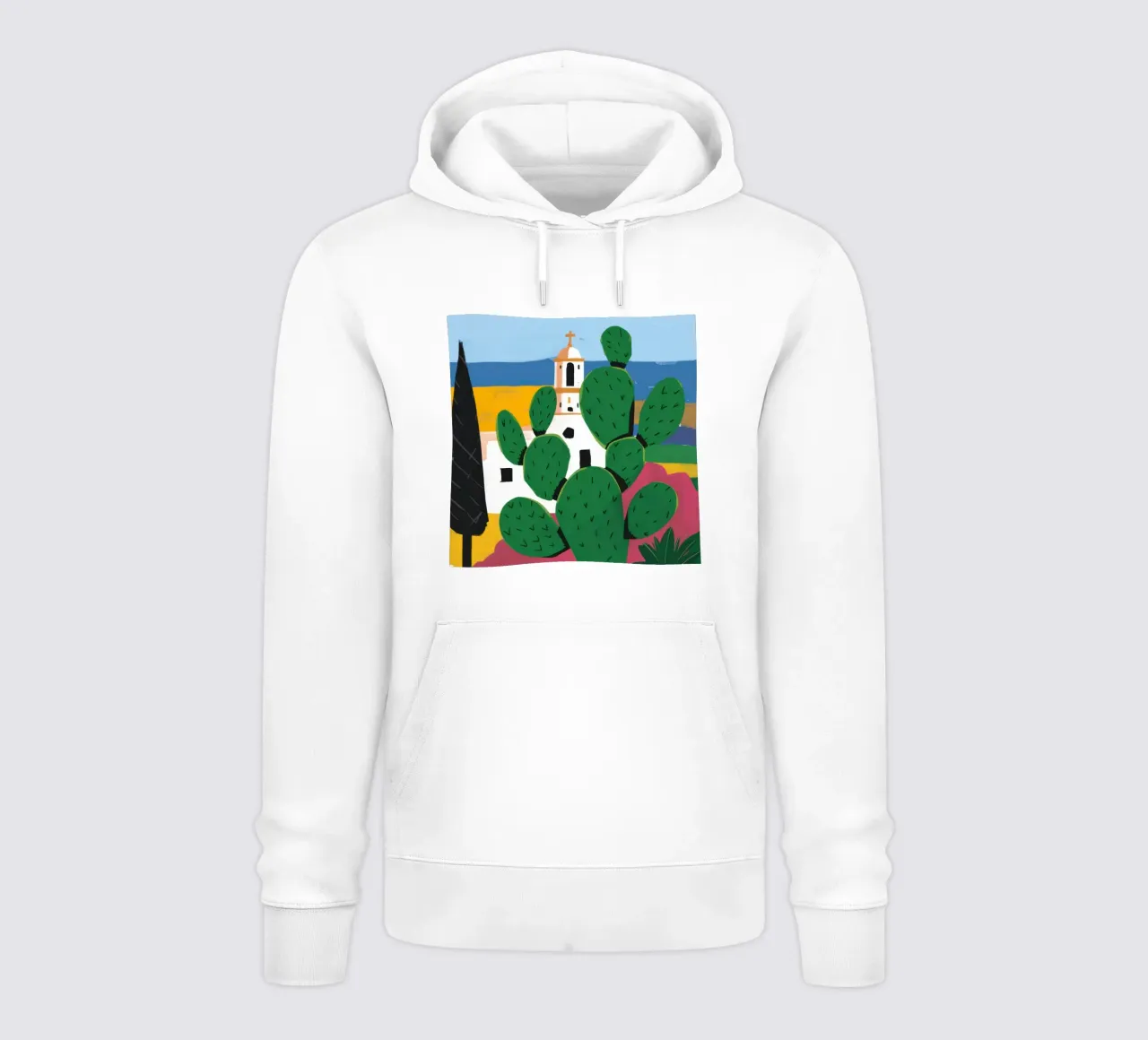Missione Cactus Solitude felpa con cappuccio da Rain Balance