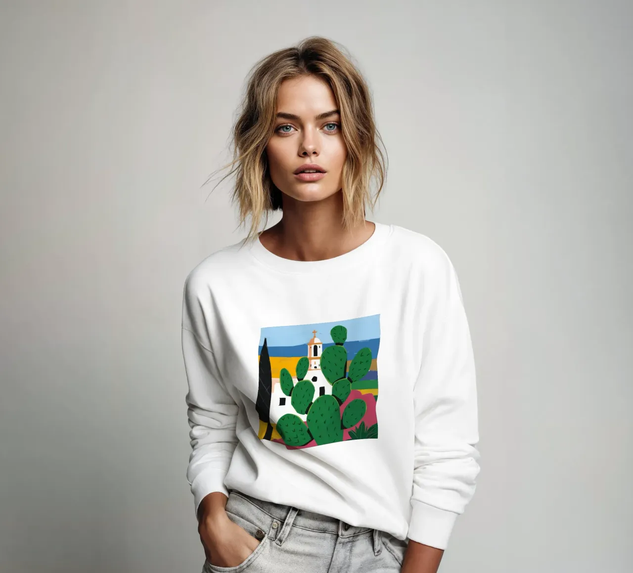 Missione Cactus Solitude felpa da Rain Balance