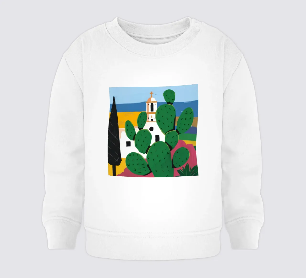 Missione Cactus Solitude felpa neonato da Rain Balance