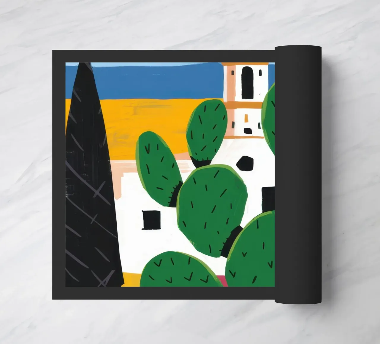 Missione Cactus Solitude zerbino da Rain Balance