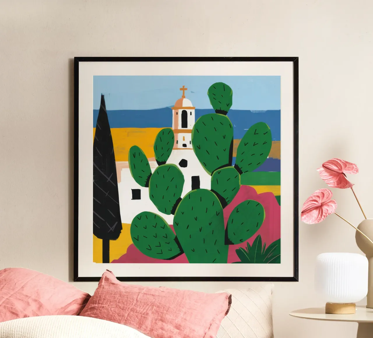 Missione Cactus Solitude poster da Rain Balance