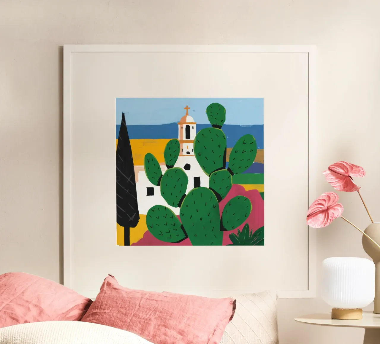 Missione Cactus Solitude poster da Rain Balance