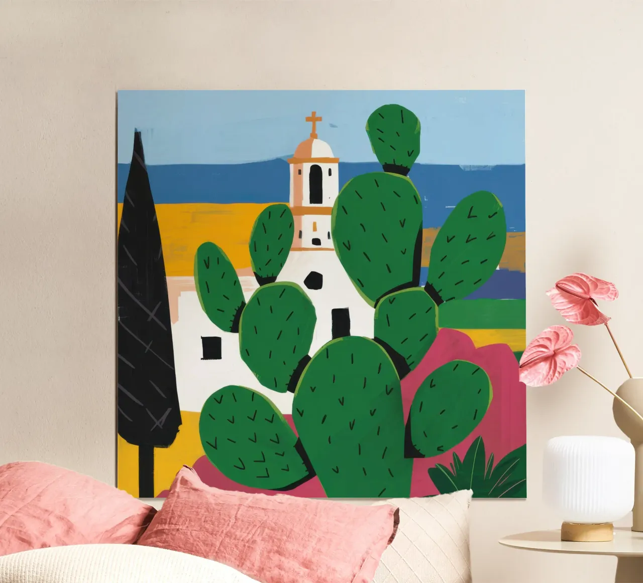 Missione Cactus Solitude poster da Rain Balance