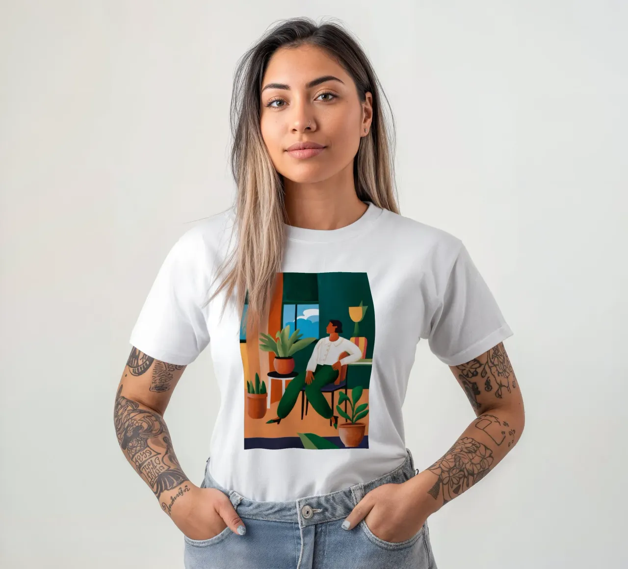 Il riposo delle piante t-shirt da Ink Pulse