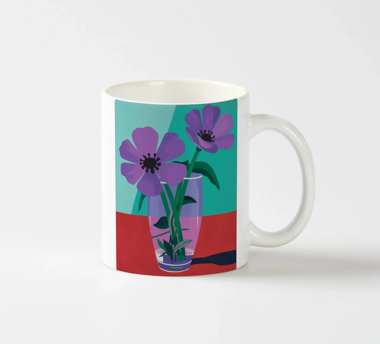 Fiore d'ametista Quiete tazza in ceramica da Giant Foxs