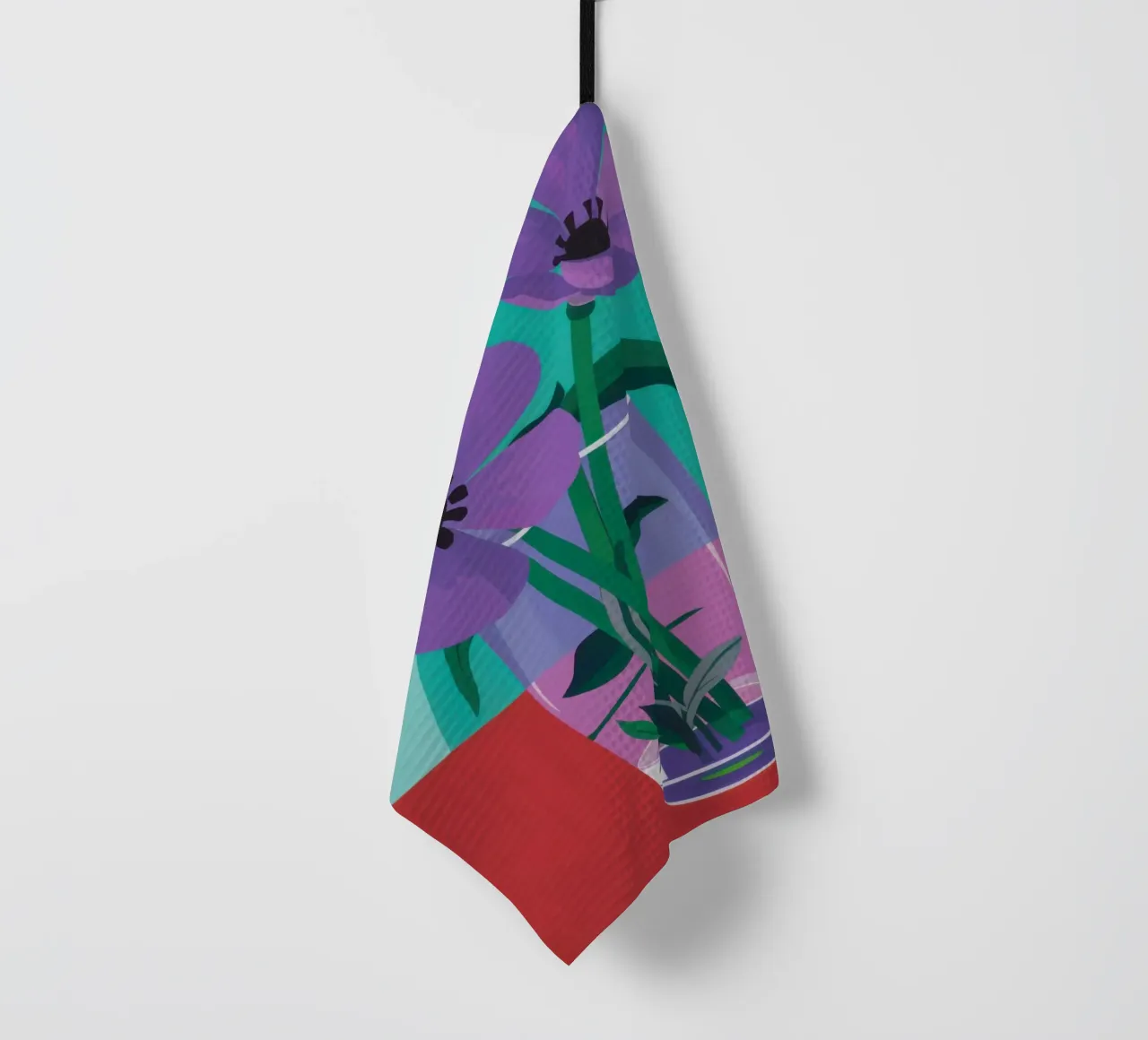 Amethyst Bloom Stillness torchon de Giant Foxs