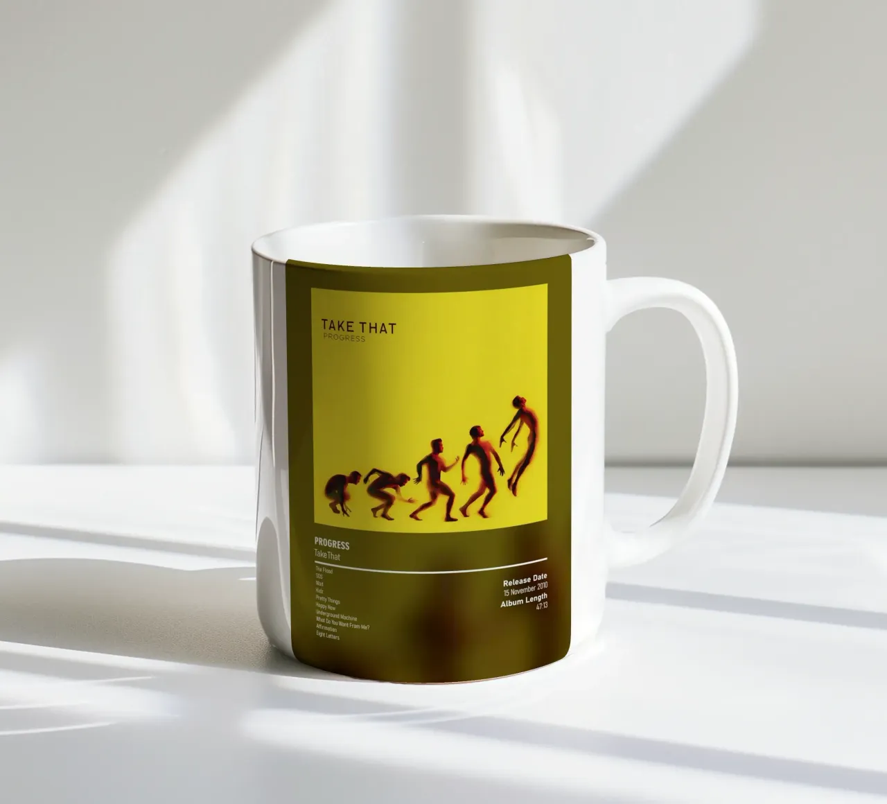 Progress (2010) by Take That tazza in ceramica da DGUnder