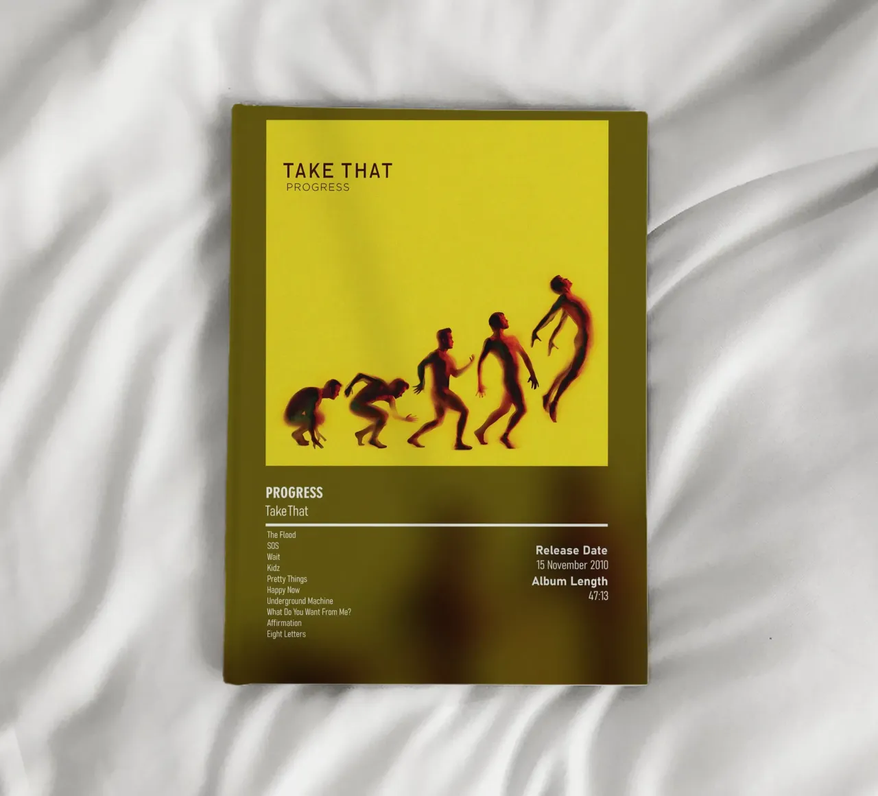 Progress (2010) by Take That notebook by DGUnder