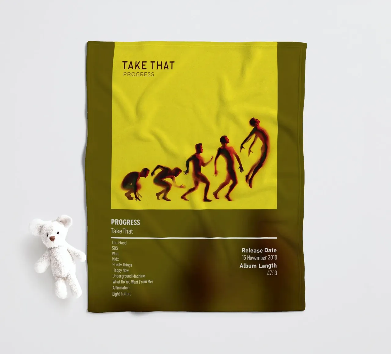 Progress (2010) by Take That coperta in pile da DGUnder