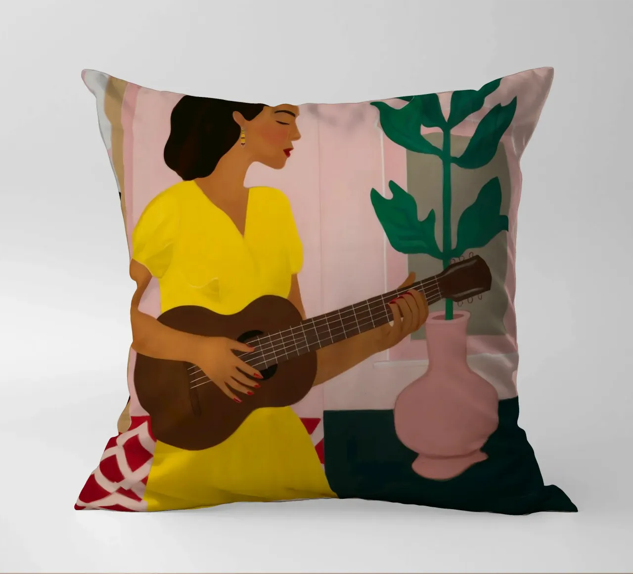 Serenata allo zafferano cuscino da Dream Gesso