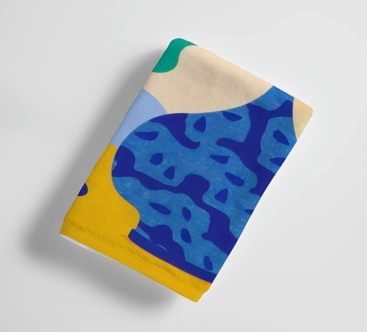 Folklore Floral Vase towel by Mythy Brush