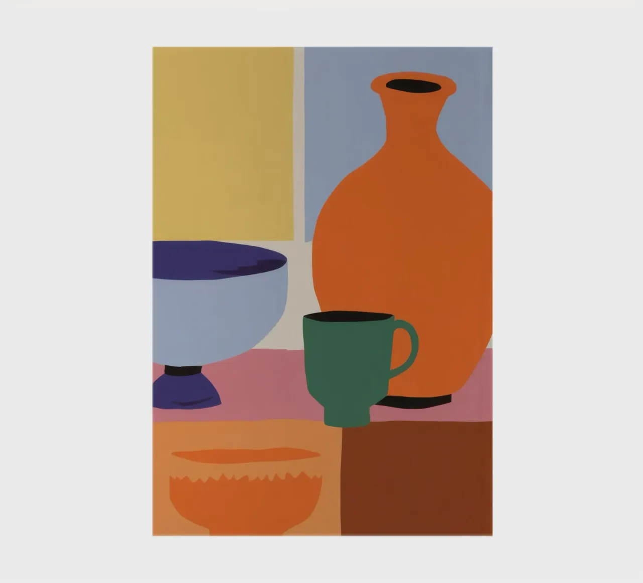 Terracotta Vase Tableau notebook by Giant Foxs