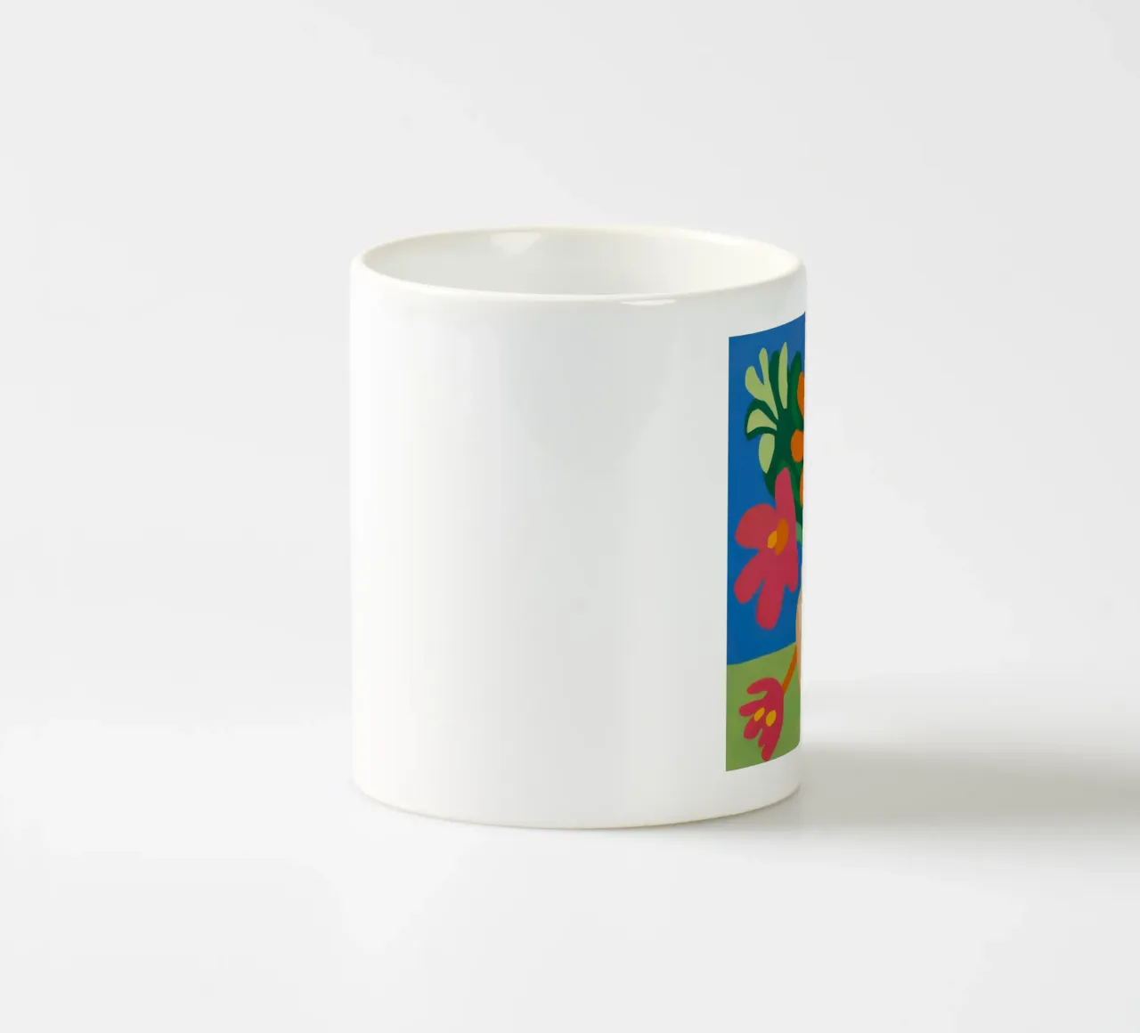 Terracotta Flora Burst tazza in ceramica da Rain Balance
