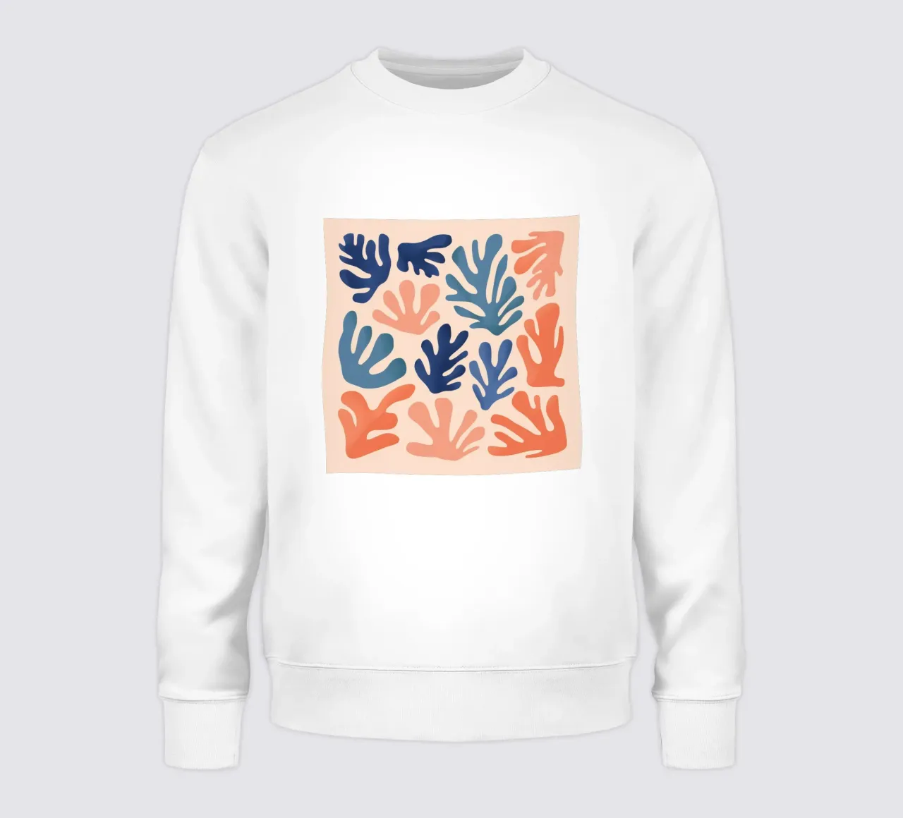 Cerulean Leaf Dance sweatshirt by Reds Jays