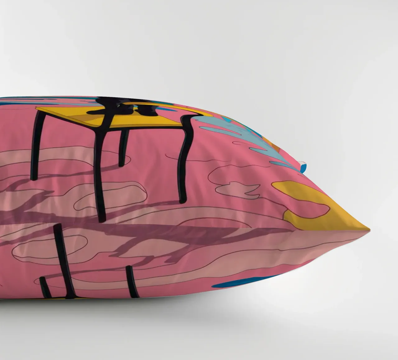 Chromatic Window Contemplation decorative cushion by Dream Gesso