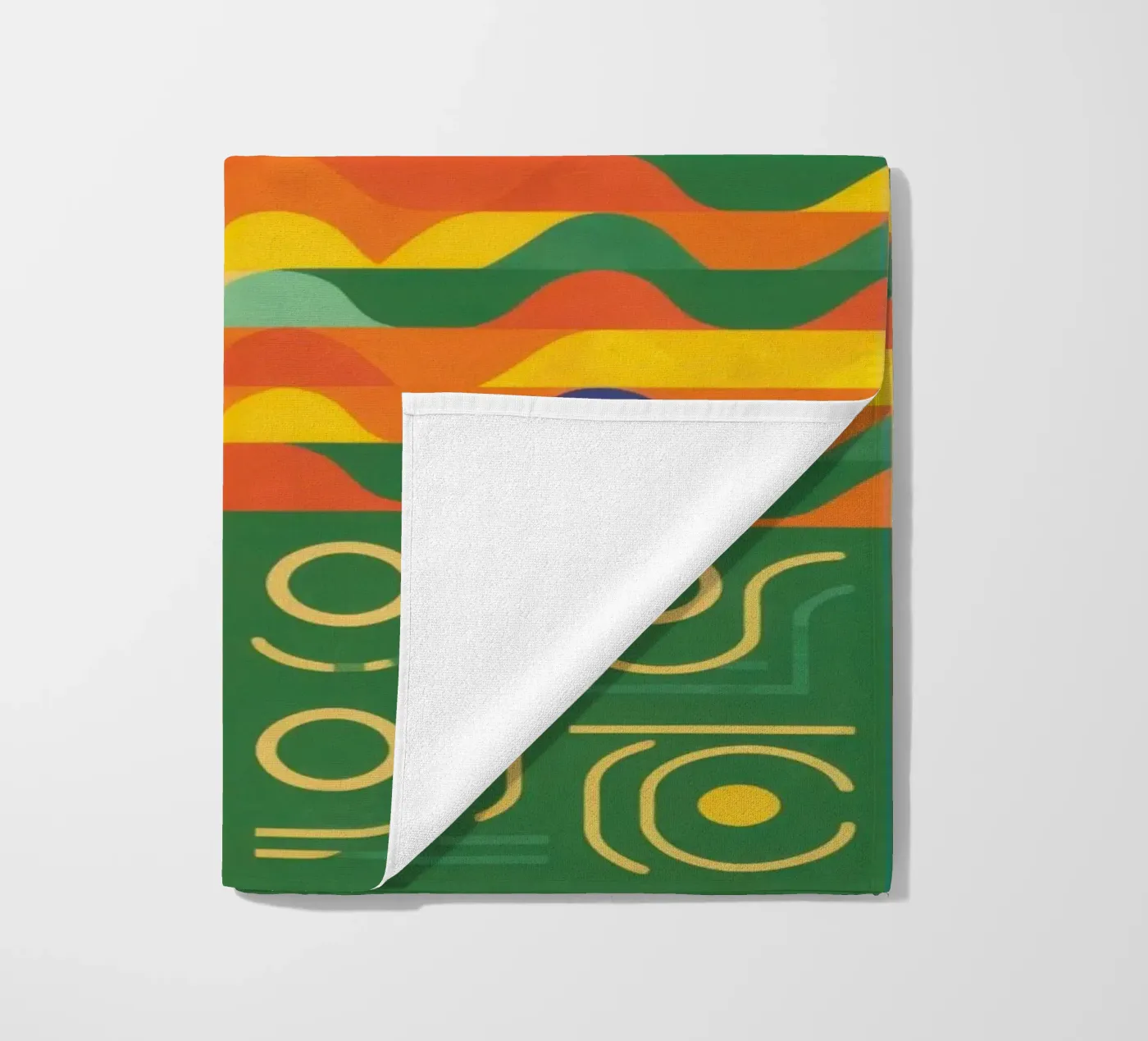 Geometric Sun Tile telo mare da Monuments Fire