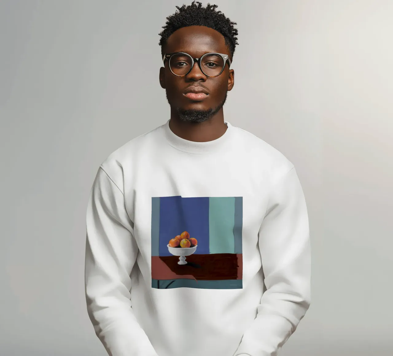 Cerulean-Zitrus Stille Sweatshirt von Giant Foxs