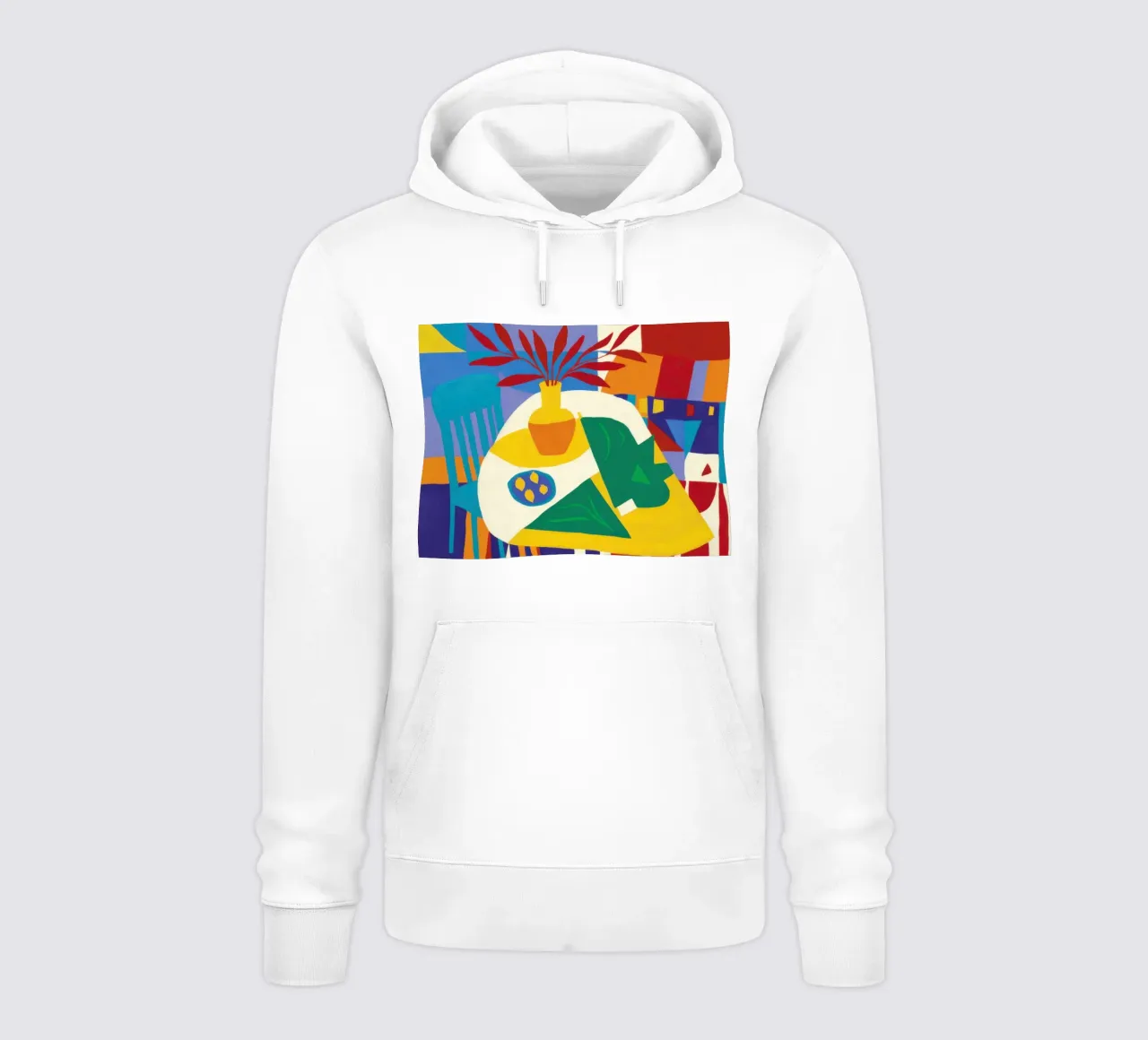 Limone Cubista Light felpa con cappuccio da Rain Balance