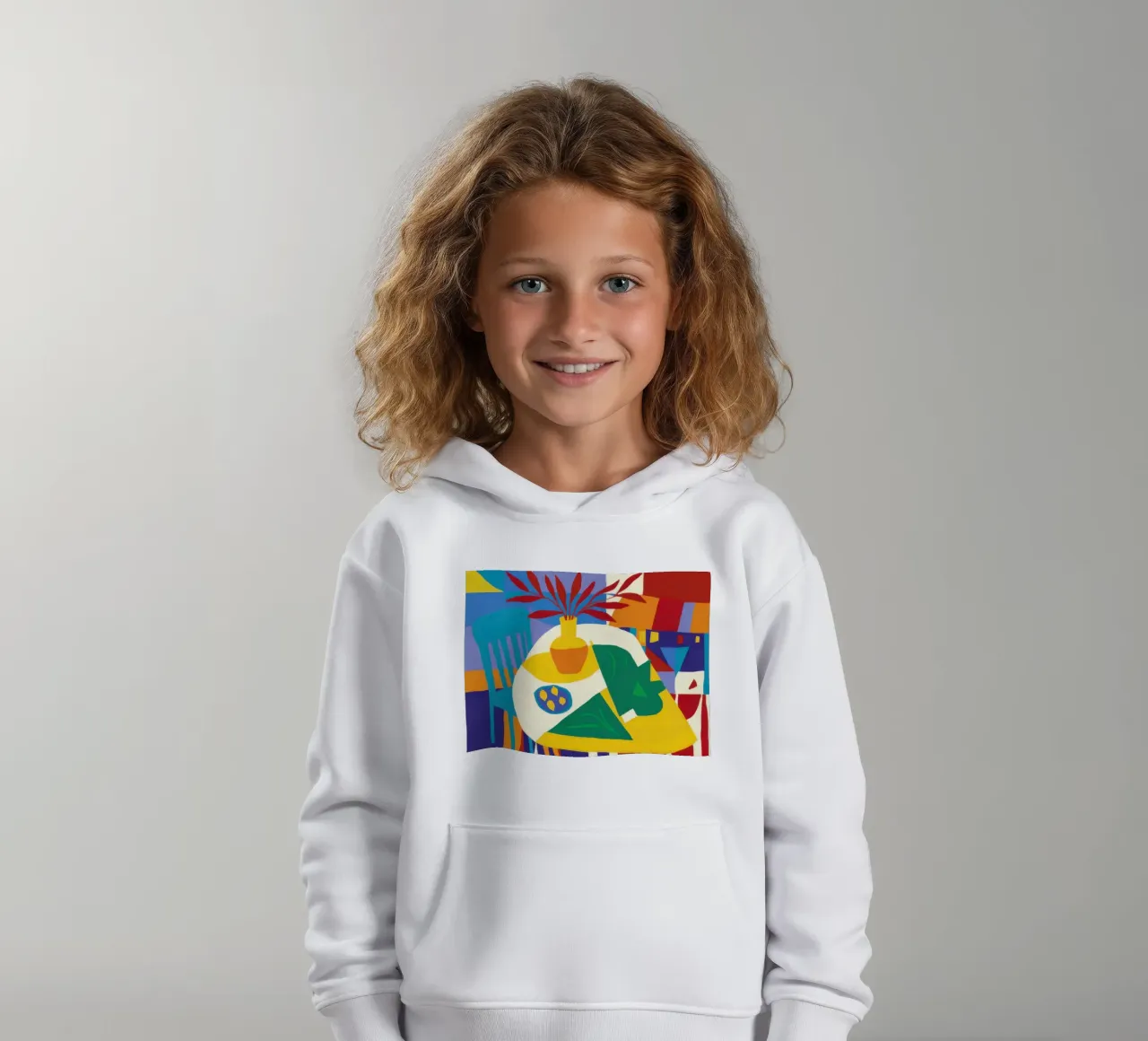 Cubist Lemon Light sudadera con capucha para niño de Rain Balance