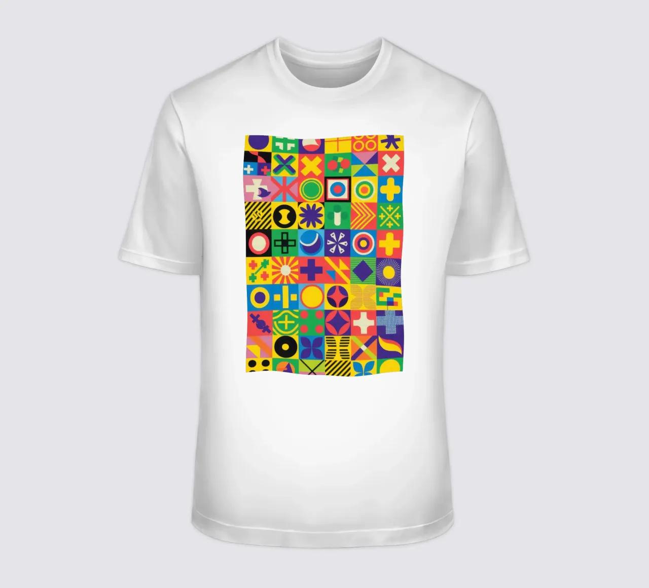 Matrice di piastrelle cromatiche t-shirt da Reds Jays