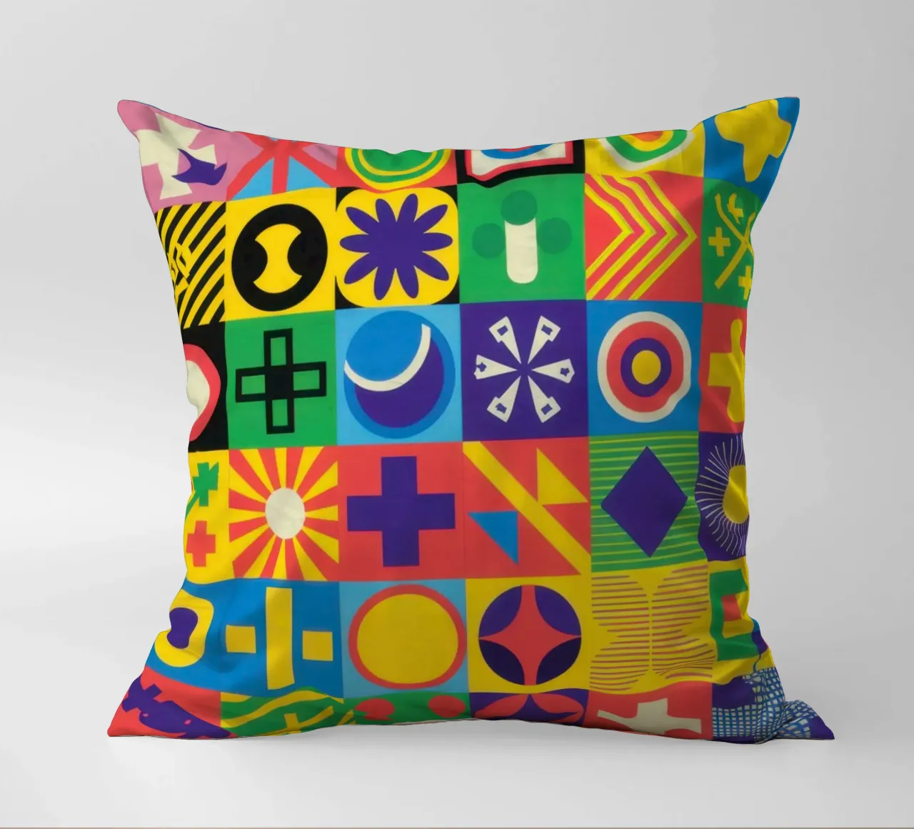 Matrice di piastrelle cromatiche cuscino da Reds Jays