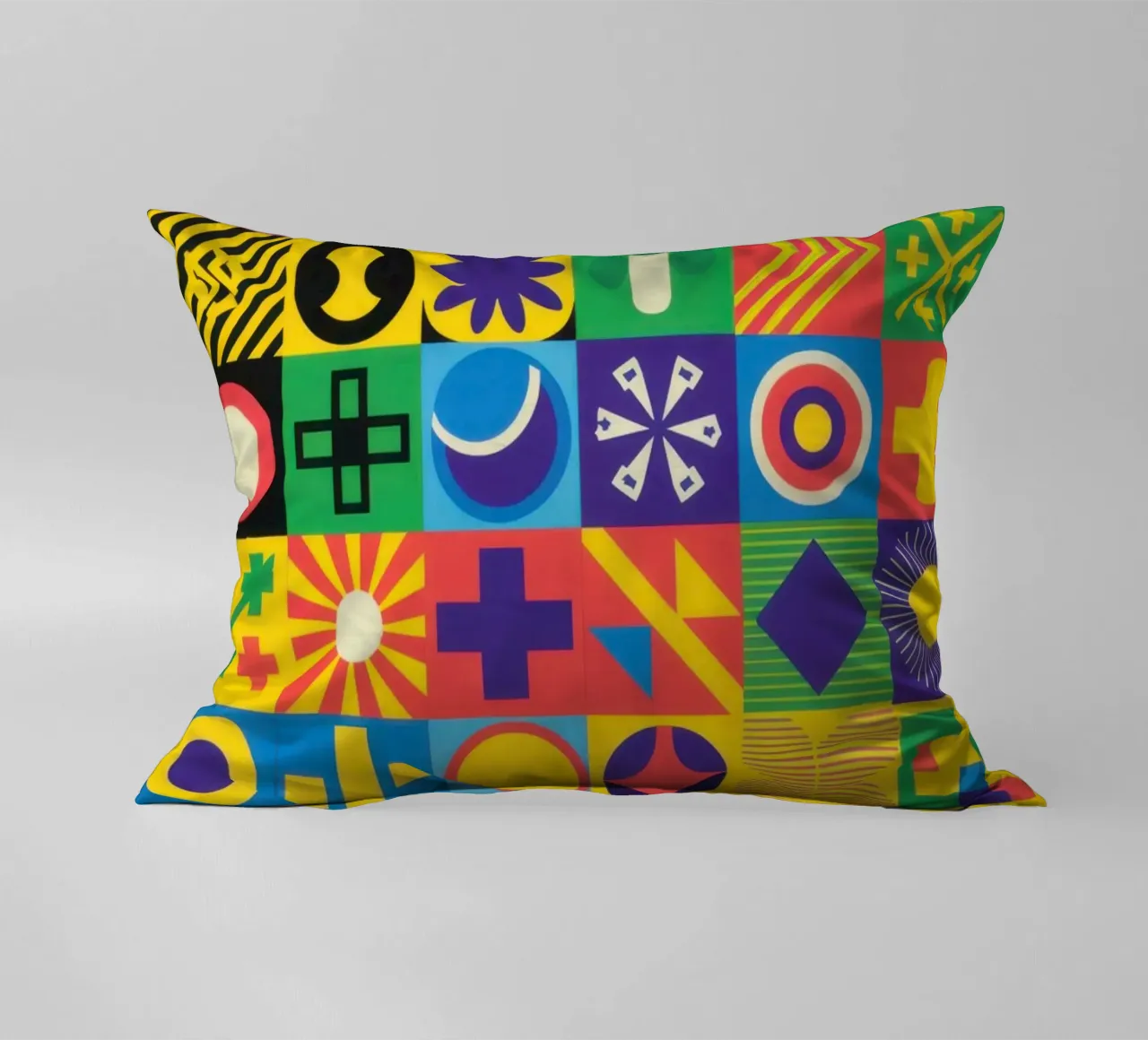 Matrice di piastrelle cromatiche cuscino da Reds Jays