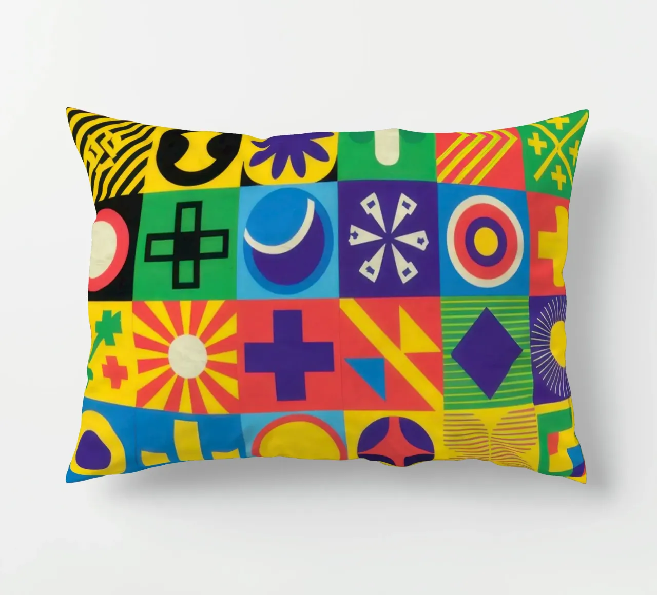 Matrice di piastrelle cromatiche cuscino da Reds Jays