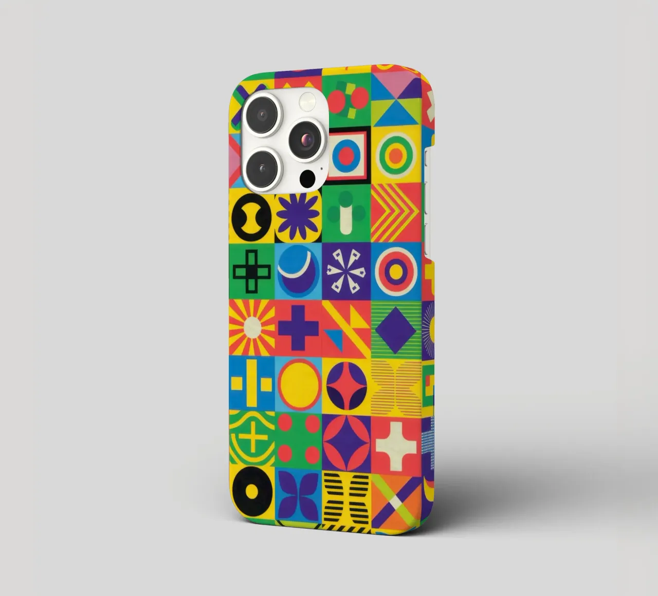 Matrice di piastrelle cromatiche cover iphone da Reds Jays