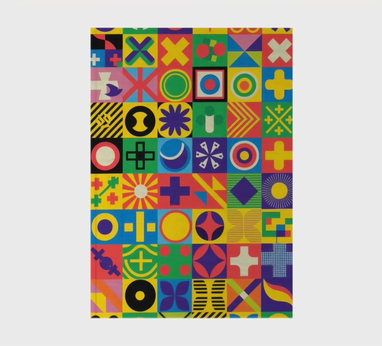 Matrice di piastrelle cromatiche diario da Reds Jays