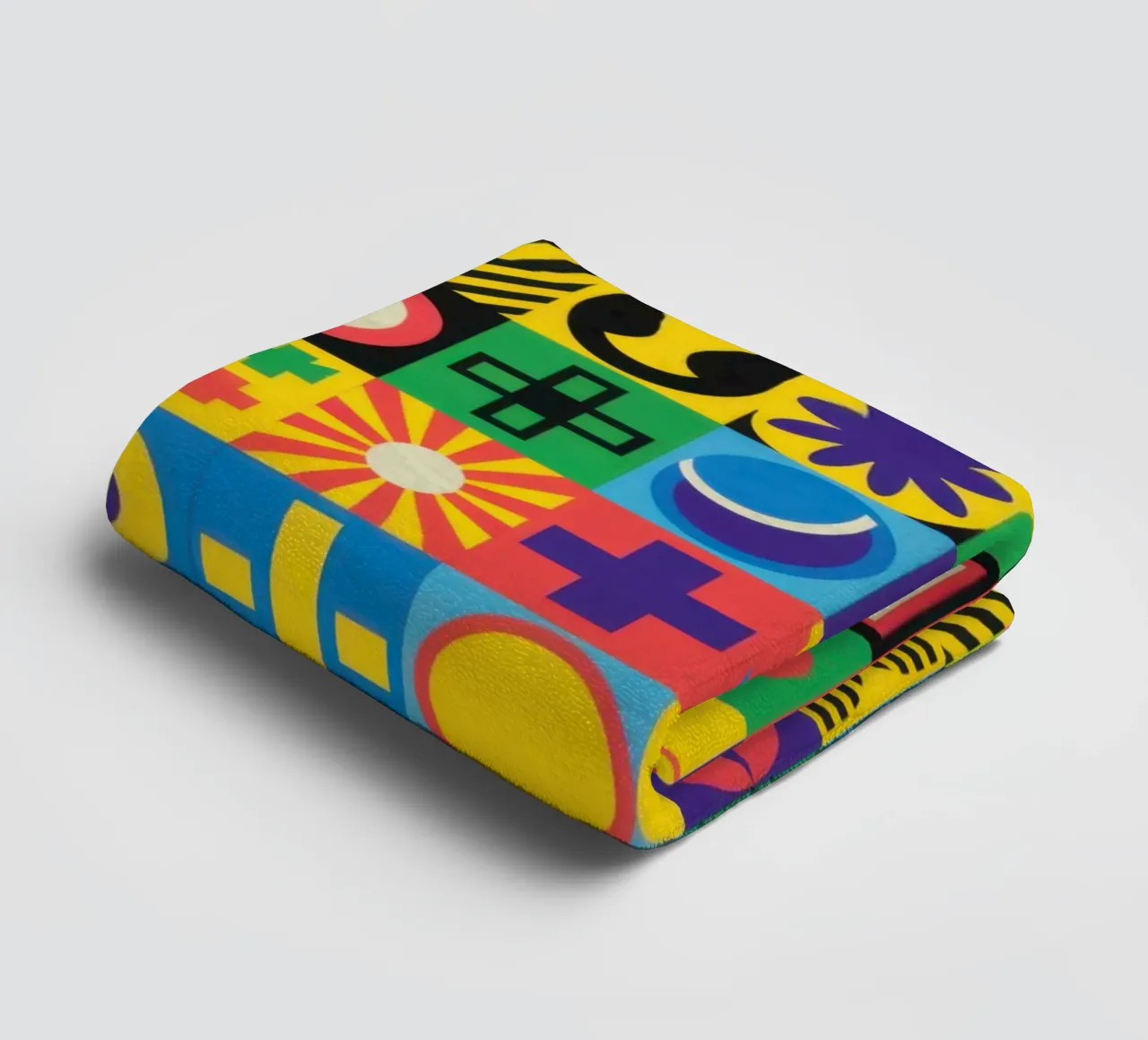 Chromatic Tile Matrix towel by Reds Jays