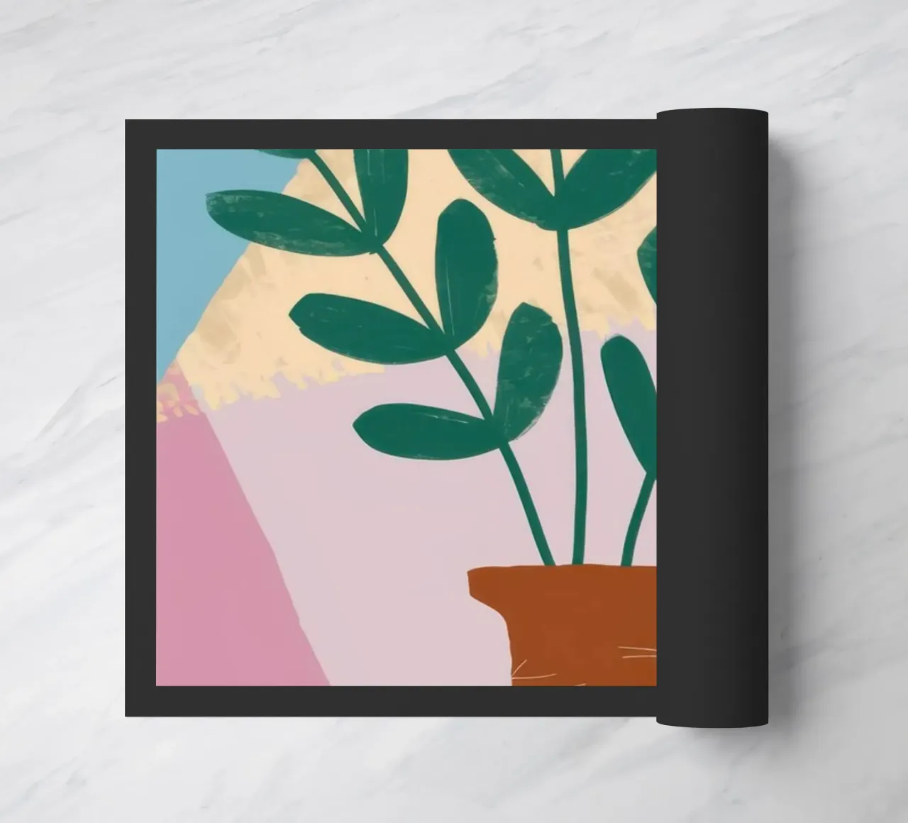 Aardewerk Botanisch deurmat van Ink Pulse