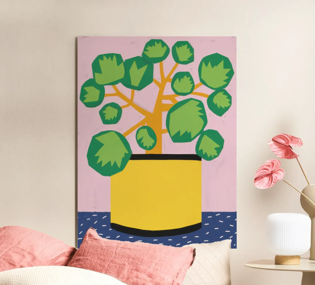 Sunny Pot Simplicity alu-dibond by Giant Foxs