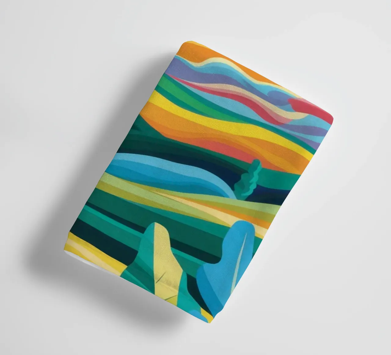 Zonnegolfsymfonie badhanddoek van Dream Gesso