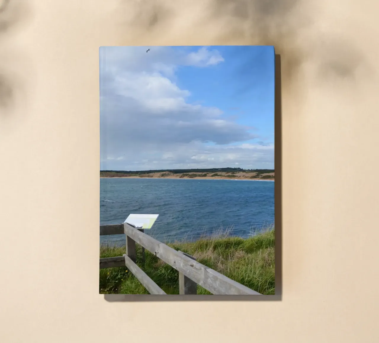 A view over Cat Bay on Philip Island notebook by byrieneke