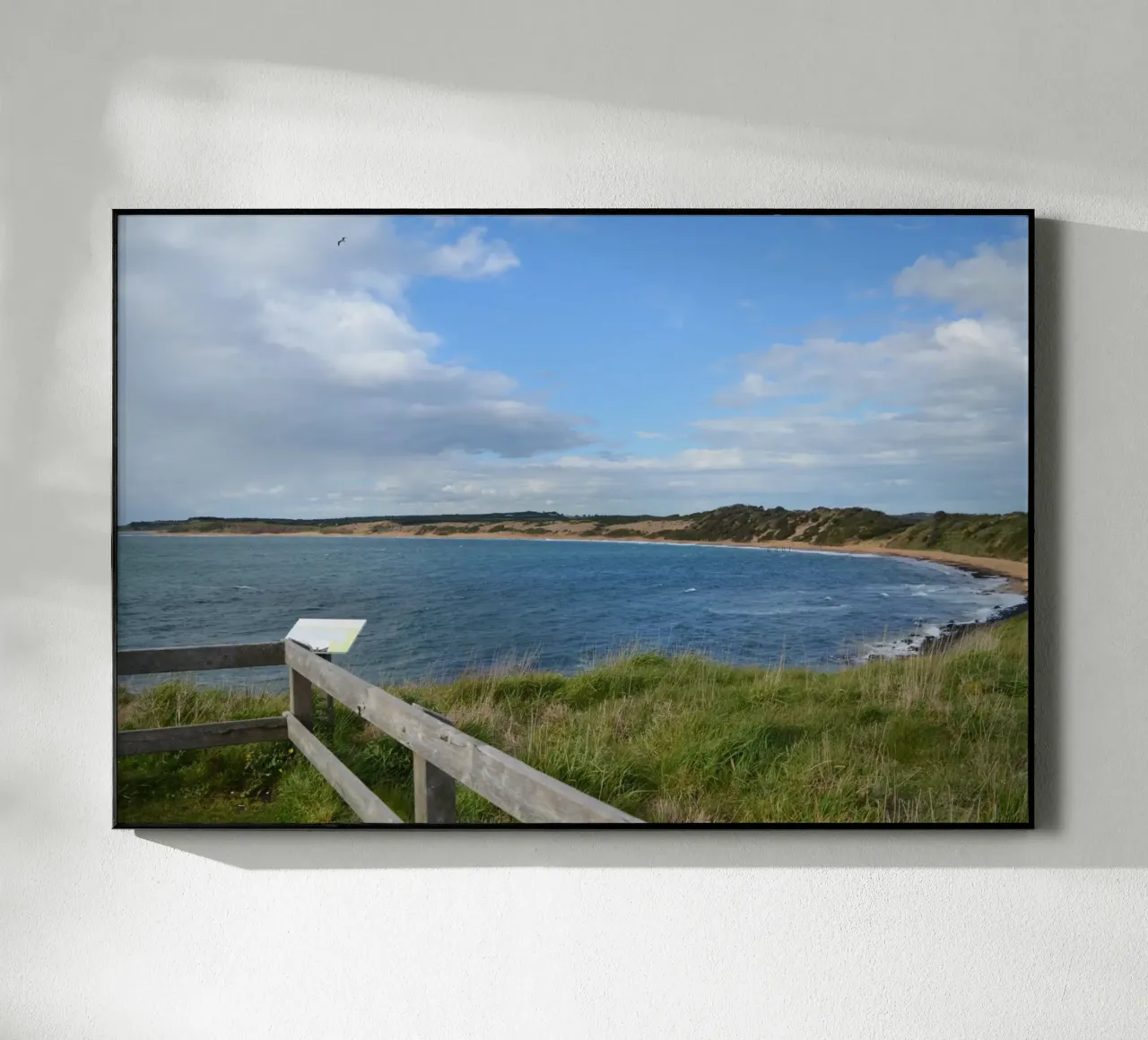 Vue sur la baie de Cat, sur l'île de Philip plexiglas de byrieneke