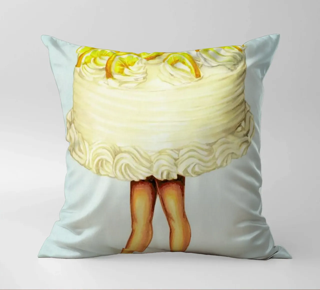 Cake Walk III cuscino da Kelly Gilleran