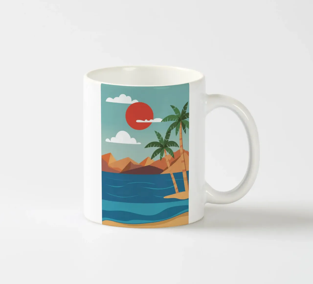 Tramonto a Crimson Cove tazza in ceramica da Giant Foxs