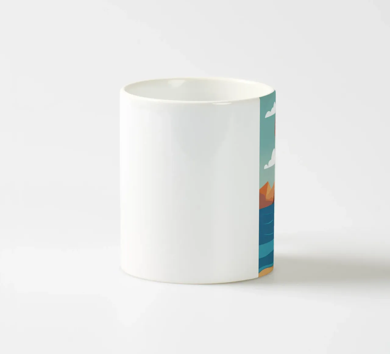 Tramonto a Crimson Cove tazza in ceramica da Giant Foxs