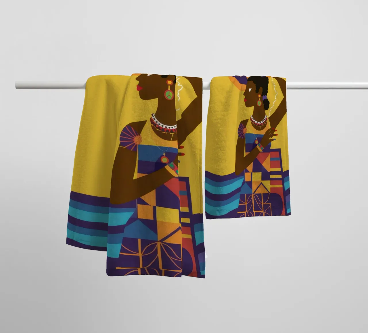 Stellar Ocean Offering towel by Dream Gesso